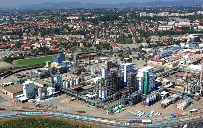 Le site d’Arkema à Pierre-Bénite (Rhône) - Crédit Arkema