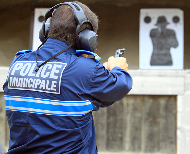 Entraînement au tir - Police municipale © catalyseur7/AdobeStock