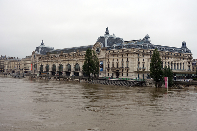 Crue de juin 2016 au musée d'Orsay © Guilhem Vellut/Flickr-Cc