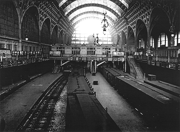 La gare d'Orsay en activité au début des années 1900 © D. R.