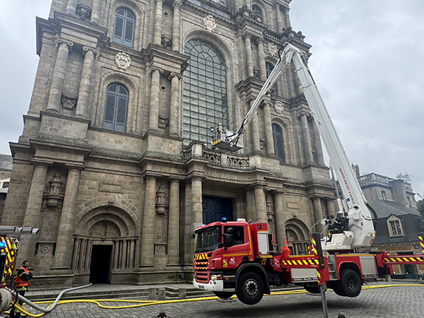 Cathédrale de Rennes © SDIS 35